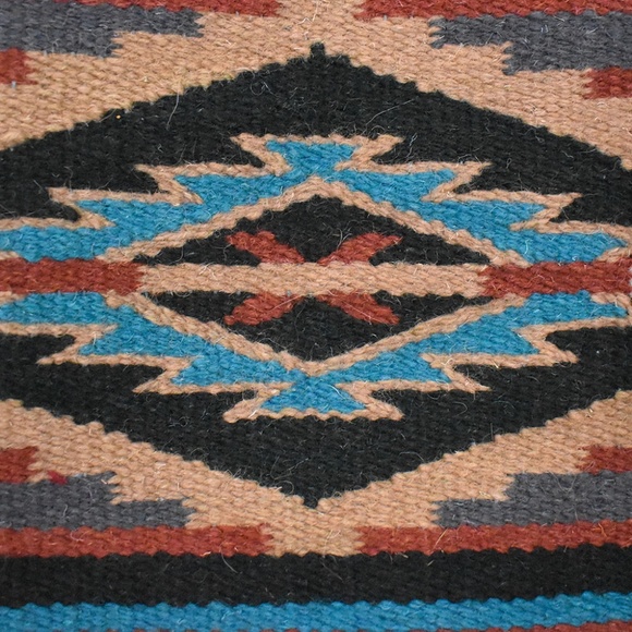 Southwest Boho Bag - Handwoven Wool Malibu Purse - Picture 6 of 8